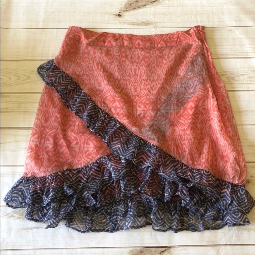 NWT free people overlay skirt size 10